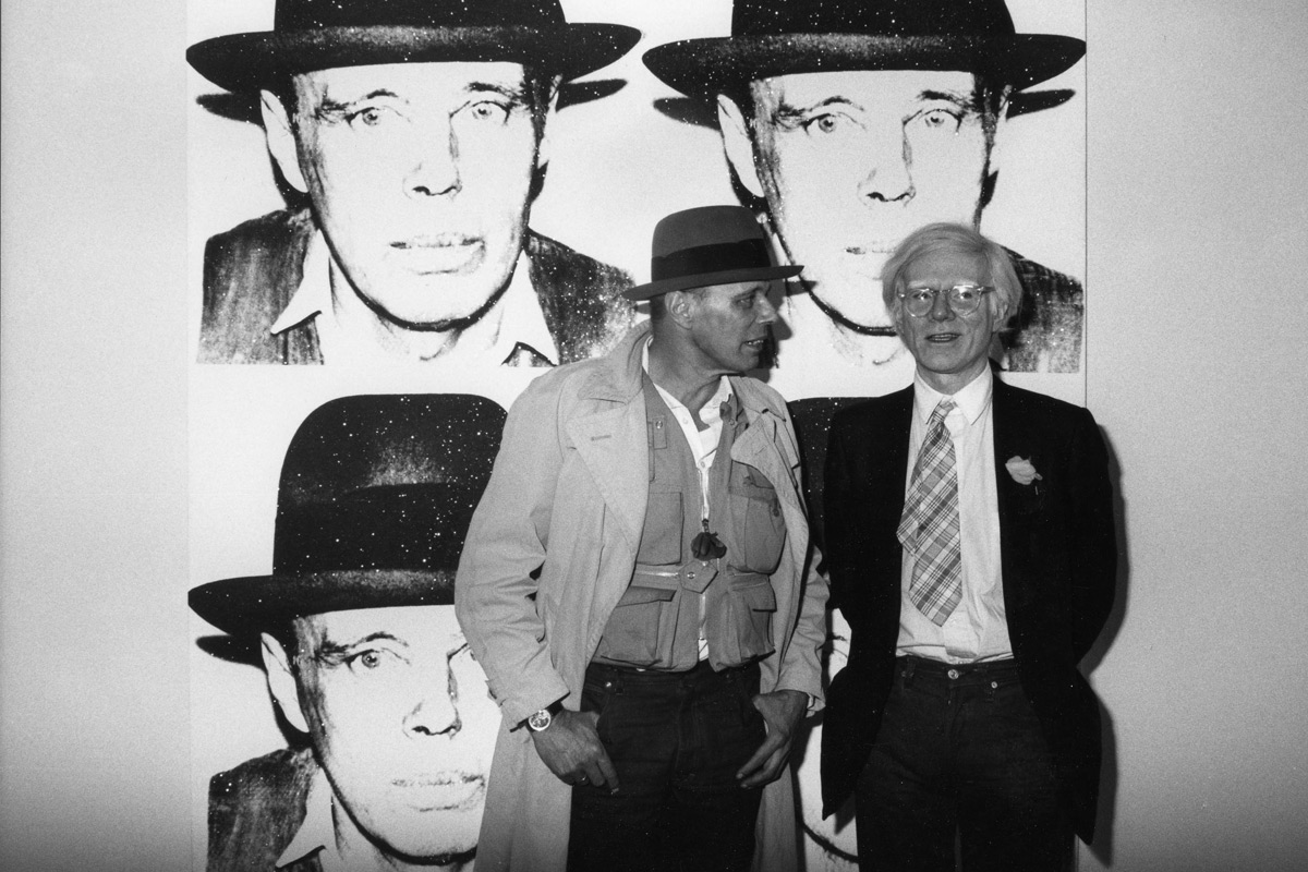  Andy Warhol: Joseph Beuys , Munich, 1980
