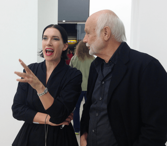 Sarah Morris and Jörg Schellmann in Vienna 2018 Sarah Morris and Jörg Schellmann in Vienna 2018